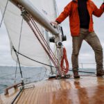What types of boots should you wear for sailing?